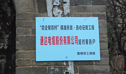 Support and help Baiyu Village