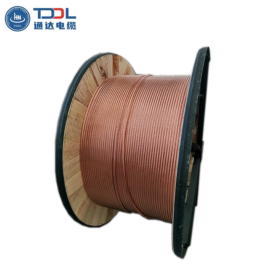 bare copper earth wire