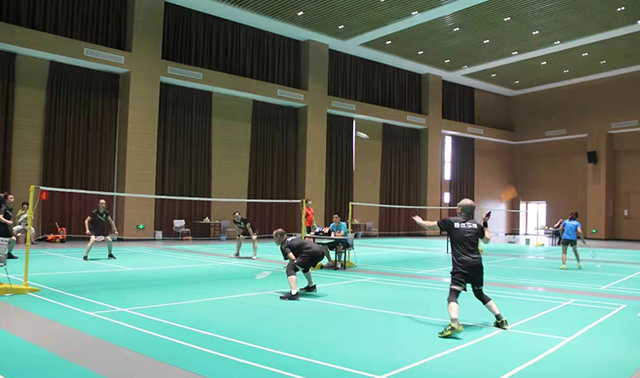July 1 badminton match